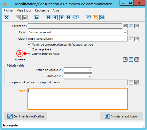 ProDon5 Options de reçus électroniques dans la fiche client 003.png